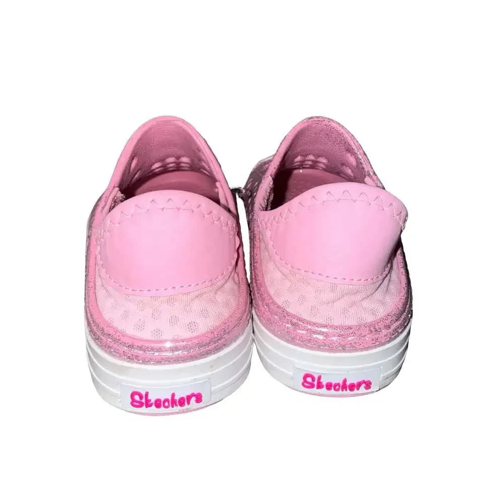 Skechers Girls Pink Glitter Water Shoes Size 9